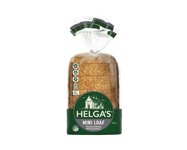 Helgas Loaf Traditional Wholemeal Mini 360 g