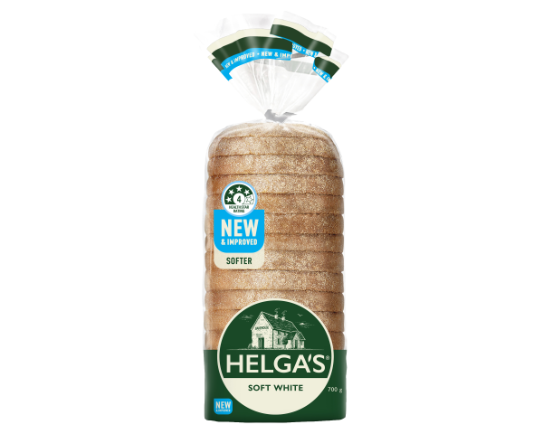Helgas Loaf Soft White 700 g