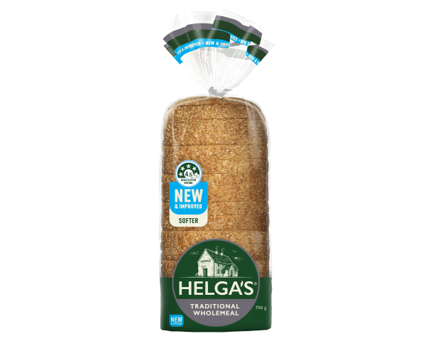 Helgas Loaf Traditional Wholemeal 750 g