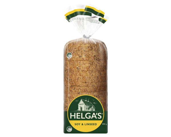 Helgas Loaf Soy and Linseed 850 g