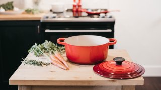 Chunky barley, vegetable and chicken soup