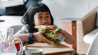Chicken and fennel sandwich